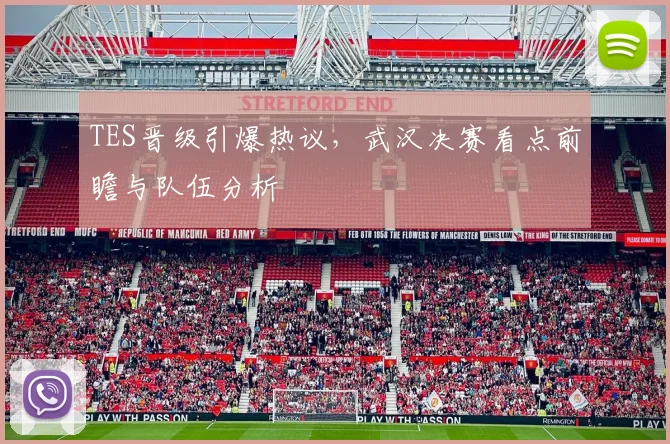 TES晋级引爆热议，武汉决赛看点前瞻与队伍分析